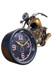 Metal Motosiklet Masa Saati