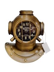 Metal Dalgıç Başlığı Masa Saati