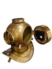 Metal Dalgıç Başlığı Masa Saati