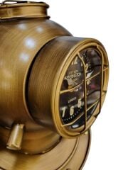 Metal Dalgıç Başlığı Masa Saati