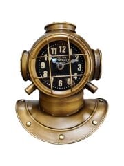 Metal Dalgıç Başlığı Masa Saati