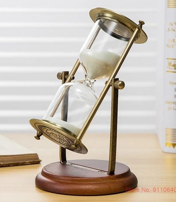 24 cm Bronz Kum Saati (30 dakika)