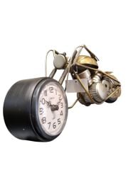 Metal Motosiklet Masa Saati