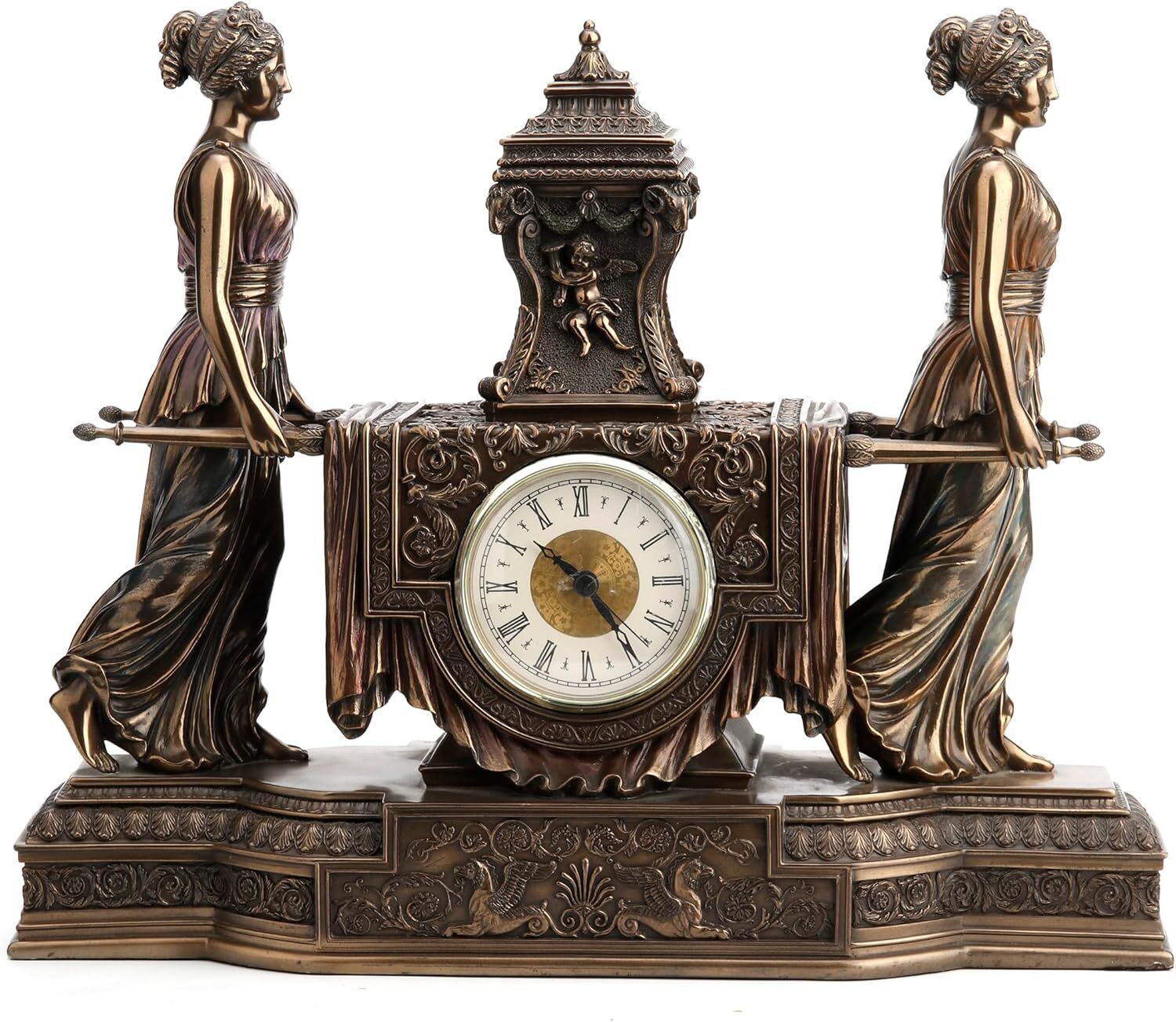 Veronese Mitolojik Bronz Saat