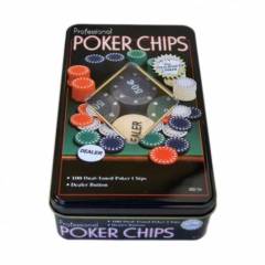 Poker Seti (Rakamlı 100 çipli set)