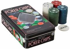 Poker Seti (Rakamlı 100 çipli set)