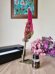 Pembe Tüylü Kalem Divit Seti