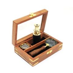 Pusula Dürbün Büyüteç Set