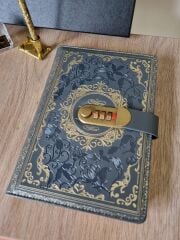 Şifreli Defterli Tüylü Kalem Divit Seti