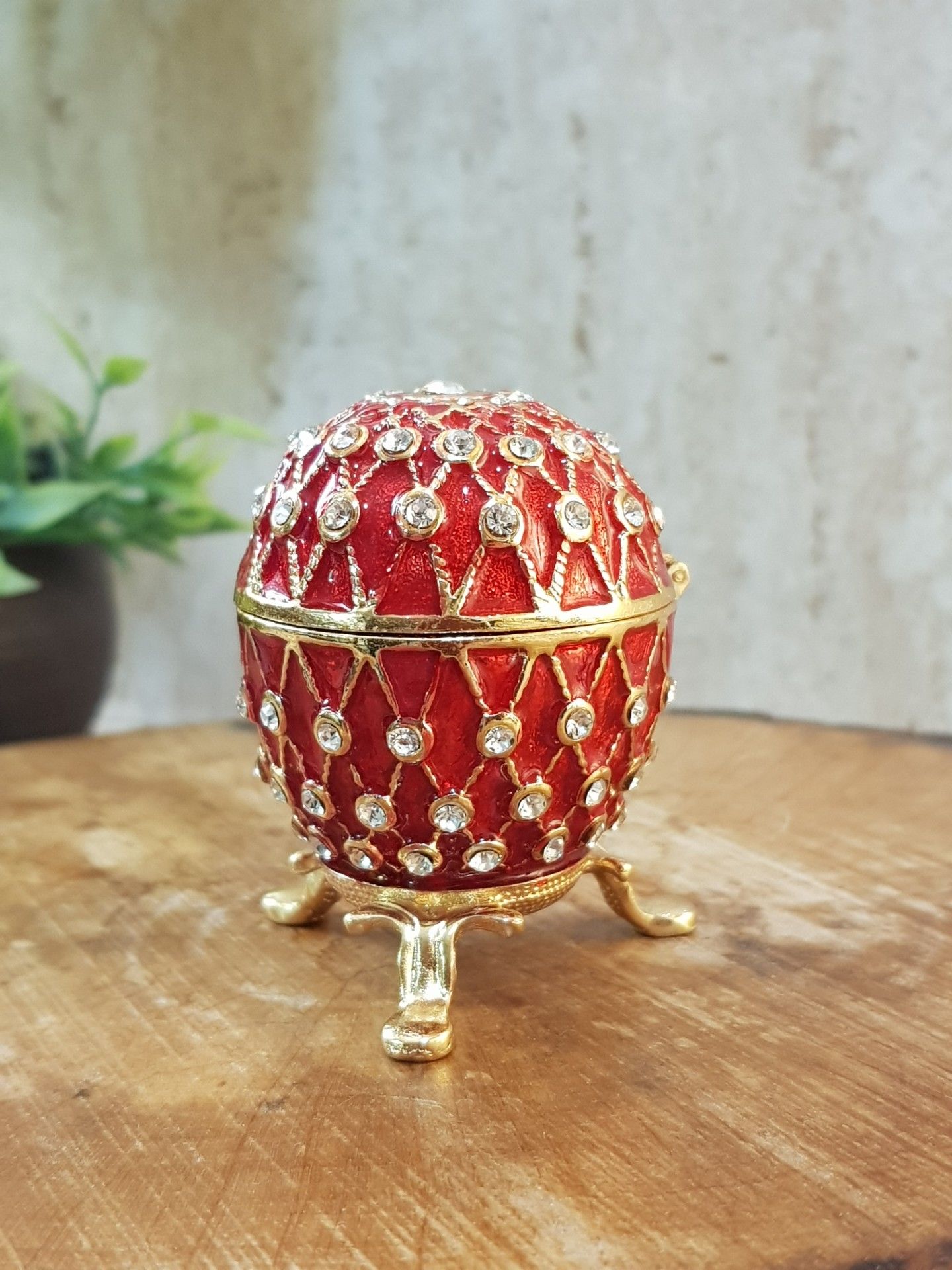 Faberge Yumurtası Mücevher Kutusu