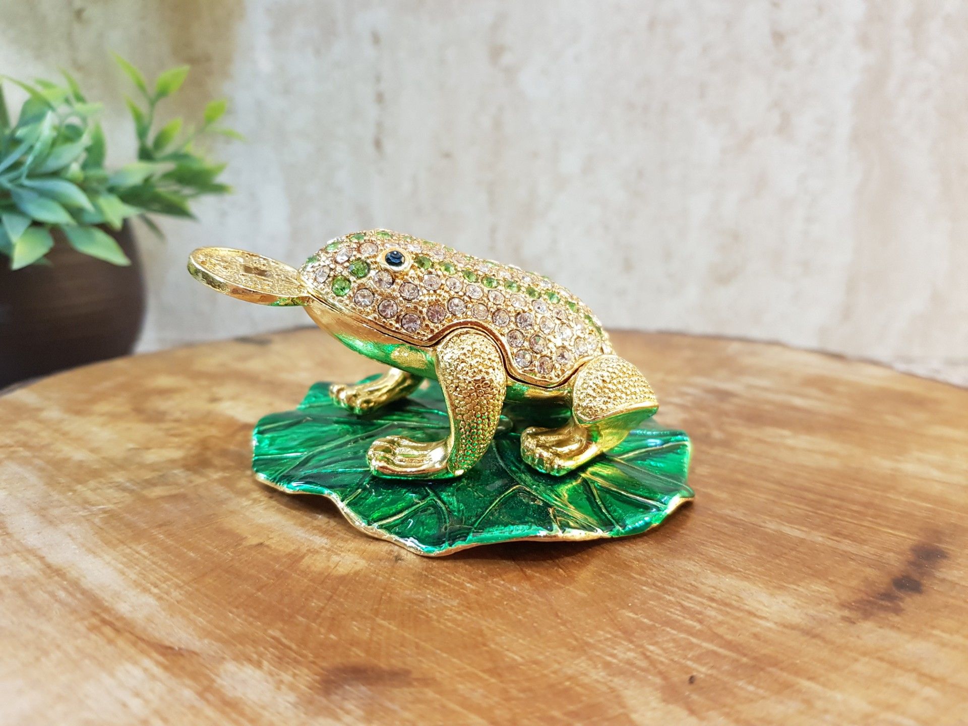 Ağzında Para Taşıyan Şans Kurbağası