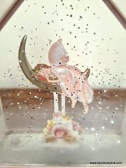 Işıklı ve Müzikli Melek Kar Küresi