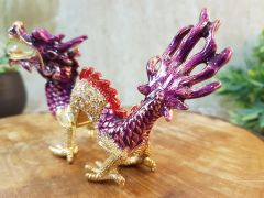 Swarovski Taşlı Ejderha Biblosu