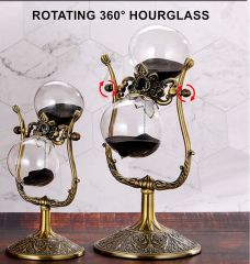 Orta Boy Vintage Antik Kum Saati (30 dakika)