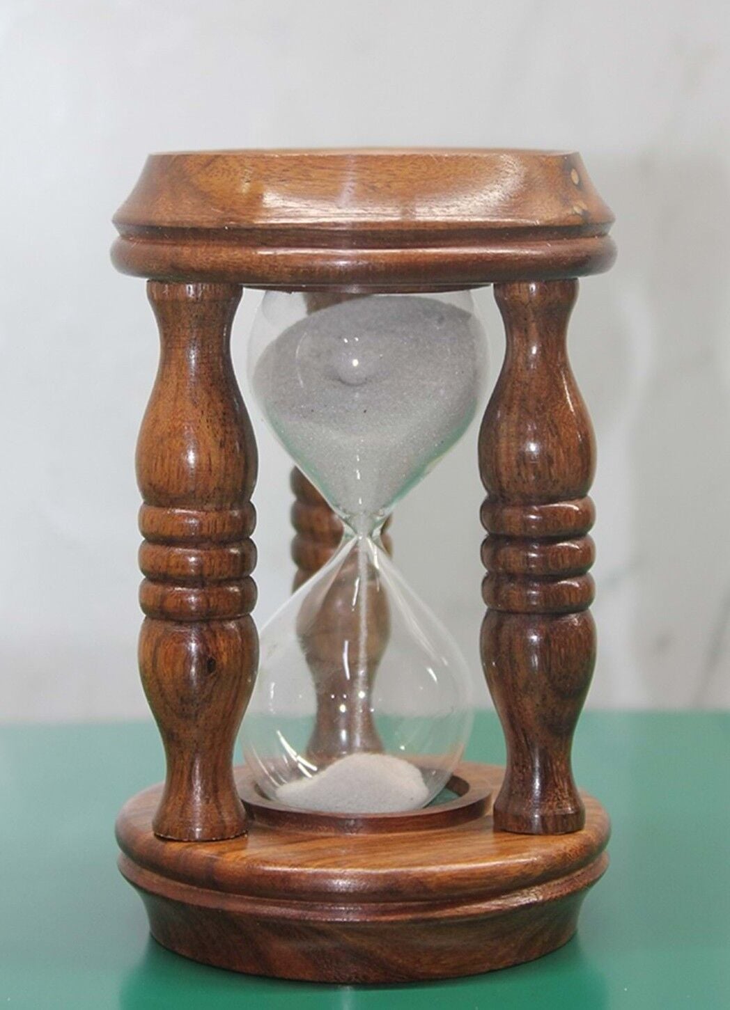 Ahşap Kaideli Kum Saati