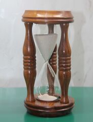 Ahşap Kaideli Kum Saati