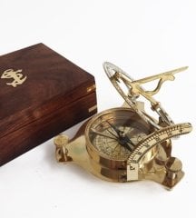 Güneş Saatli Pusula (Büyük Boy)