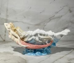 Deniz Kızı Porselen Gondol Tabak