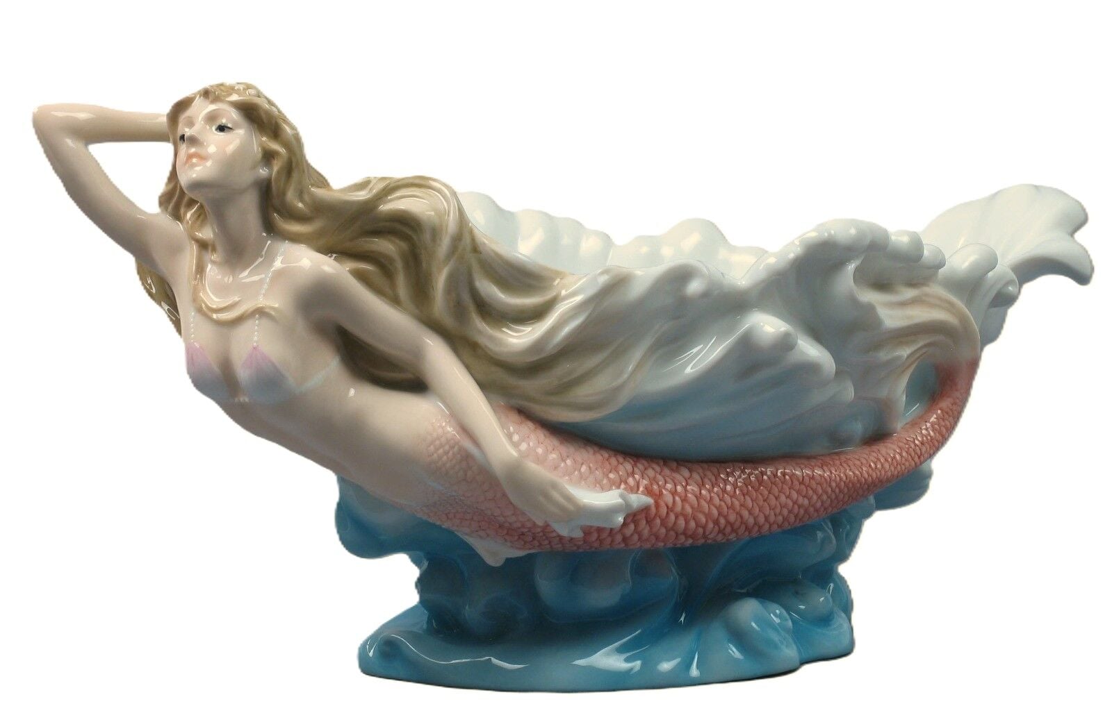 Deniz Kızı Porselen Gondol Tabak