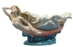 Deniz Kızı Porselen Gondol Tabak