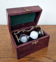 Ahşap Kutulu Antik Kum Saati