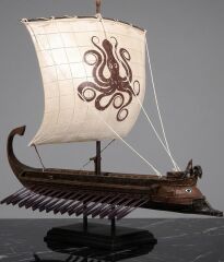 Antik Yunan Trireme Gemisi