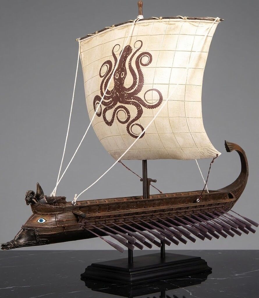 Antik Yunan Trireme Gemisi