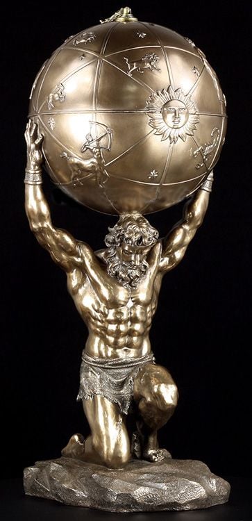 Atlas Heykeli Büyük Boy
