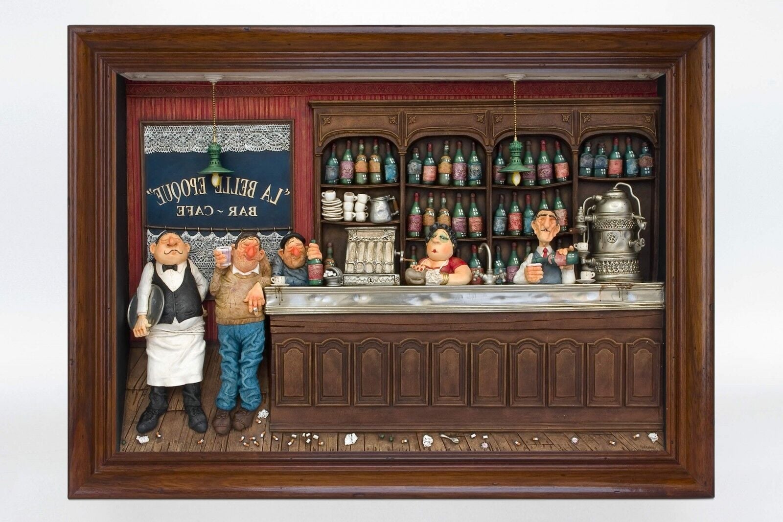 Kafe Duvar Dekoru (Café La Belle Epoque) Forchino
