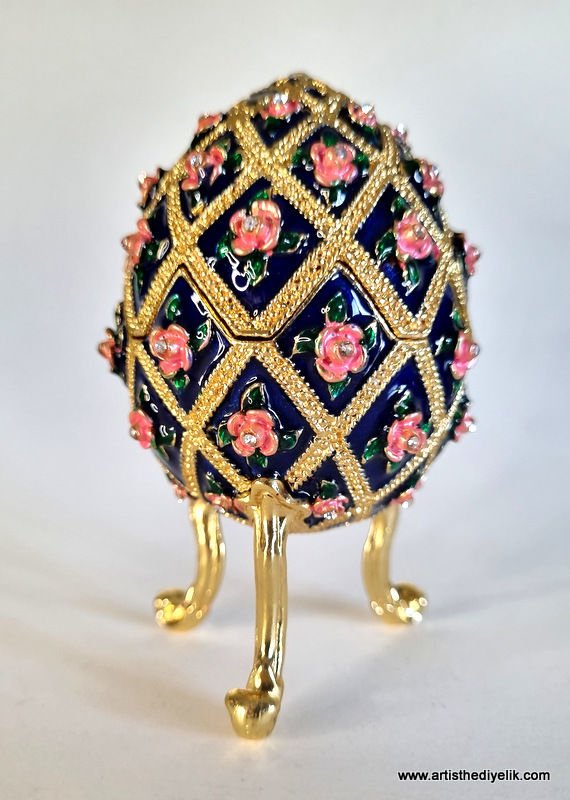 Faberge Yumurtası Mücevher Kutusu