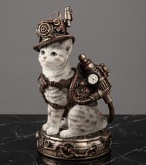 Veronese Steampunk Kedi Biblosu