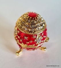 Faberge Yumurtası Mücevher Kutusu
