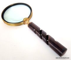 Kemik Saplı Pirinç Büyüteç