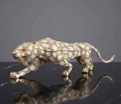 Swarovski Taşlı Leopar