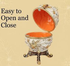 Faberge Yumurtası Mücevher Kutusu