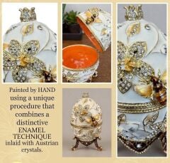 Faberge Yumurtası Mücevher Kutusu