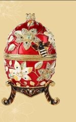 Faberge Yumurtası Mücevher Kutusu