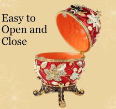 Faberge Yumurtası Mücevher Kutusu