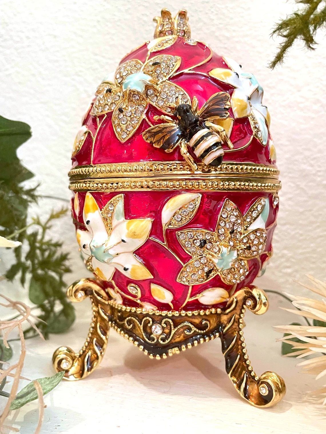 Faberge Yumurtası Mücevher Kutusu