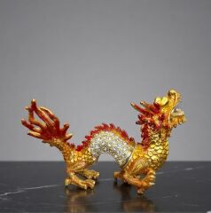 Swarovski Taşlı Ejderha Biblosu
