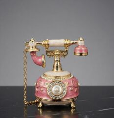 Swarovski Taşlı Telefon Biblo Kutu
