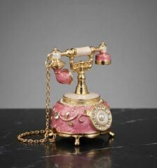 Swarovski Taşlı Telefon Biblo Kutu