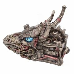 Veronese Steampunk Ejderha Kafası Biblo