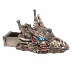 Veronese Steampunk Ejderha Kafası Biblo