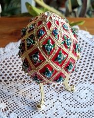 Faberge Yumurtası Mücevher Kutusu