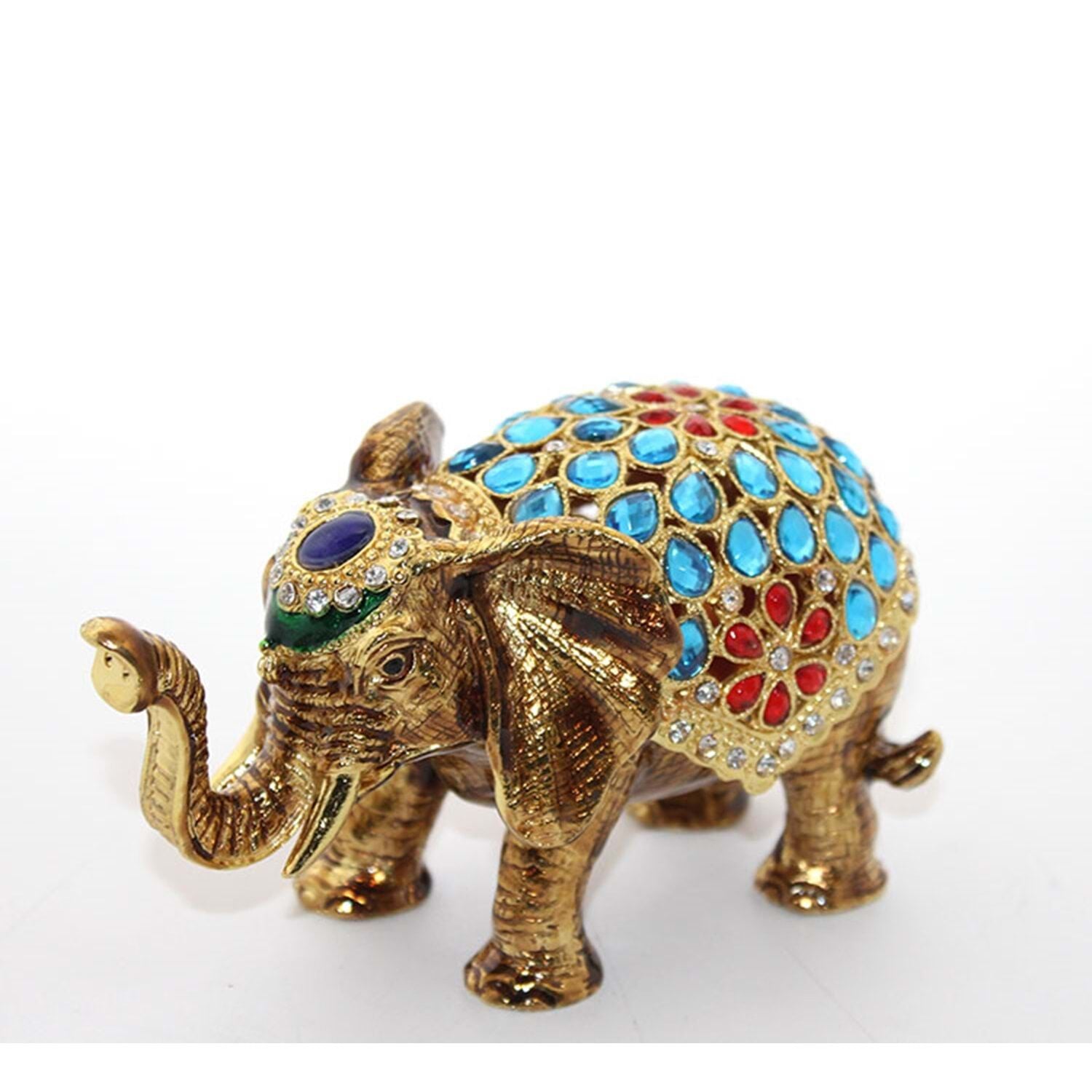 Swarovski Taşlı Fil Biblo Kutu