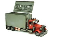 Resim Çerçeveli El Yapımı Metal Tır