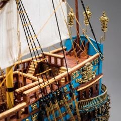 El Yapımı Dekoratif İspanyol Gemisi San Felipe