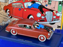 Tenten 1953 Lancia Aurelia - L'Affaire Tournesol