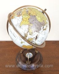 Pusulalı Dekoratif Dünya Küre